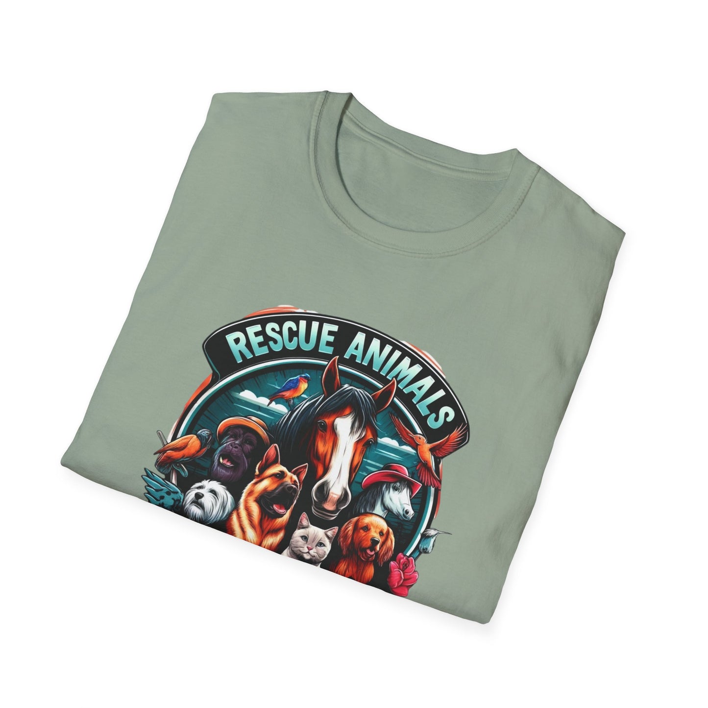 Rescue Animals Not Men T-Shirt