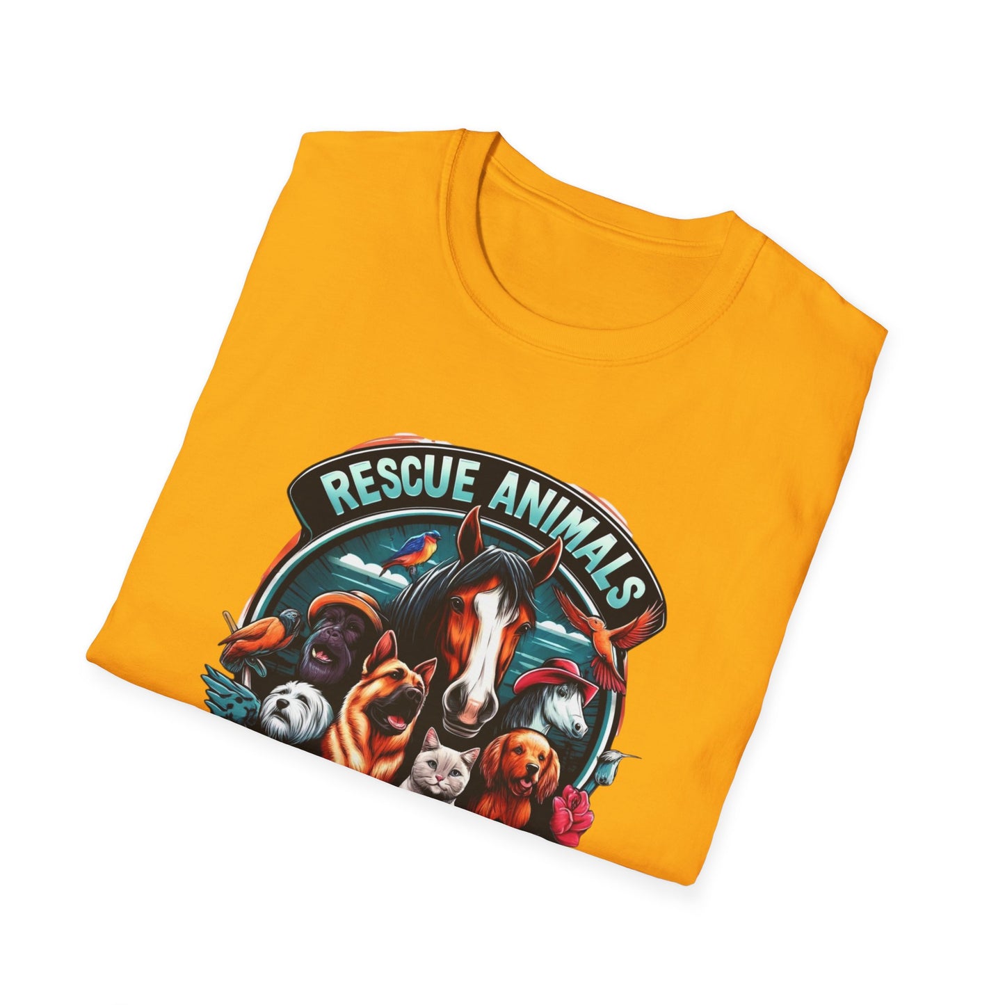 Rescue Animals Not Men T-Shirt