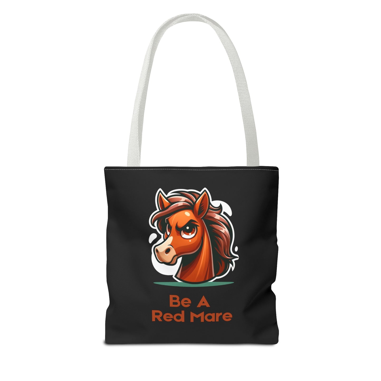 Be A Red Mare Tote Bag (AOP)