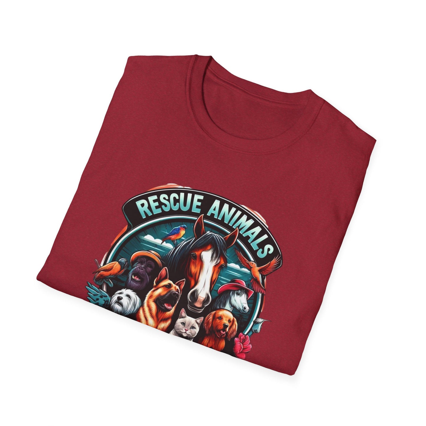 Rescue Animals Not Men T-Shirt