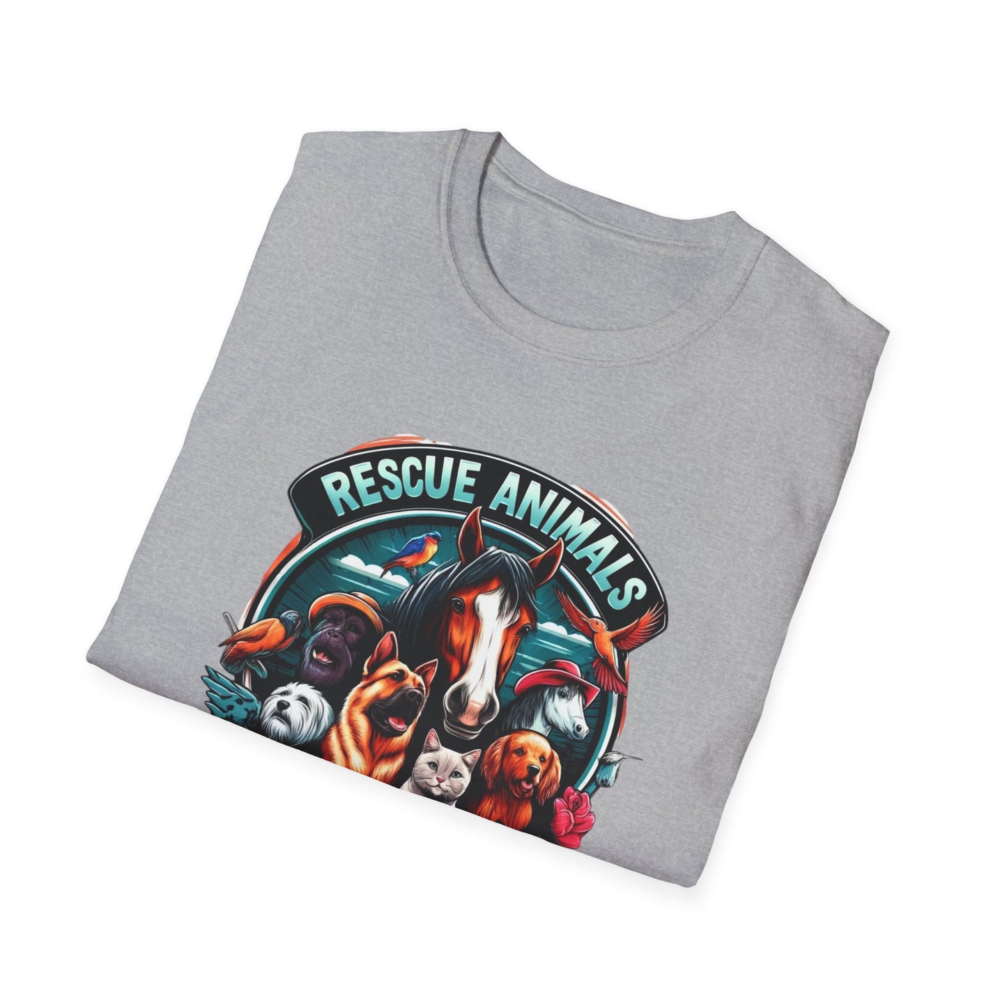 Rescue Animals Not Men T-Shirt