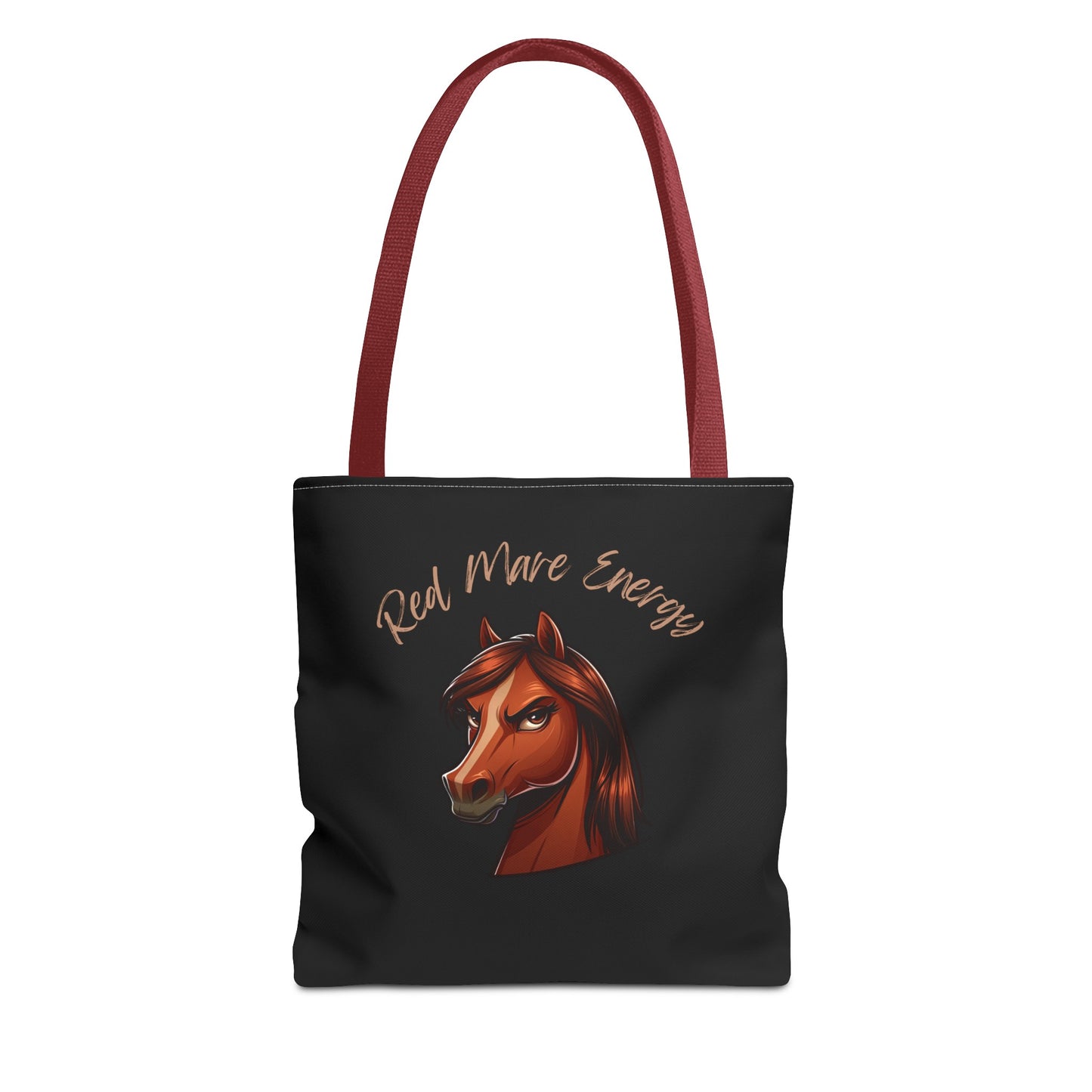 Red Mare Energy Tote Bag (AOP)