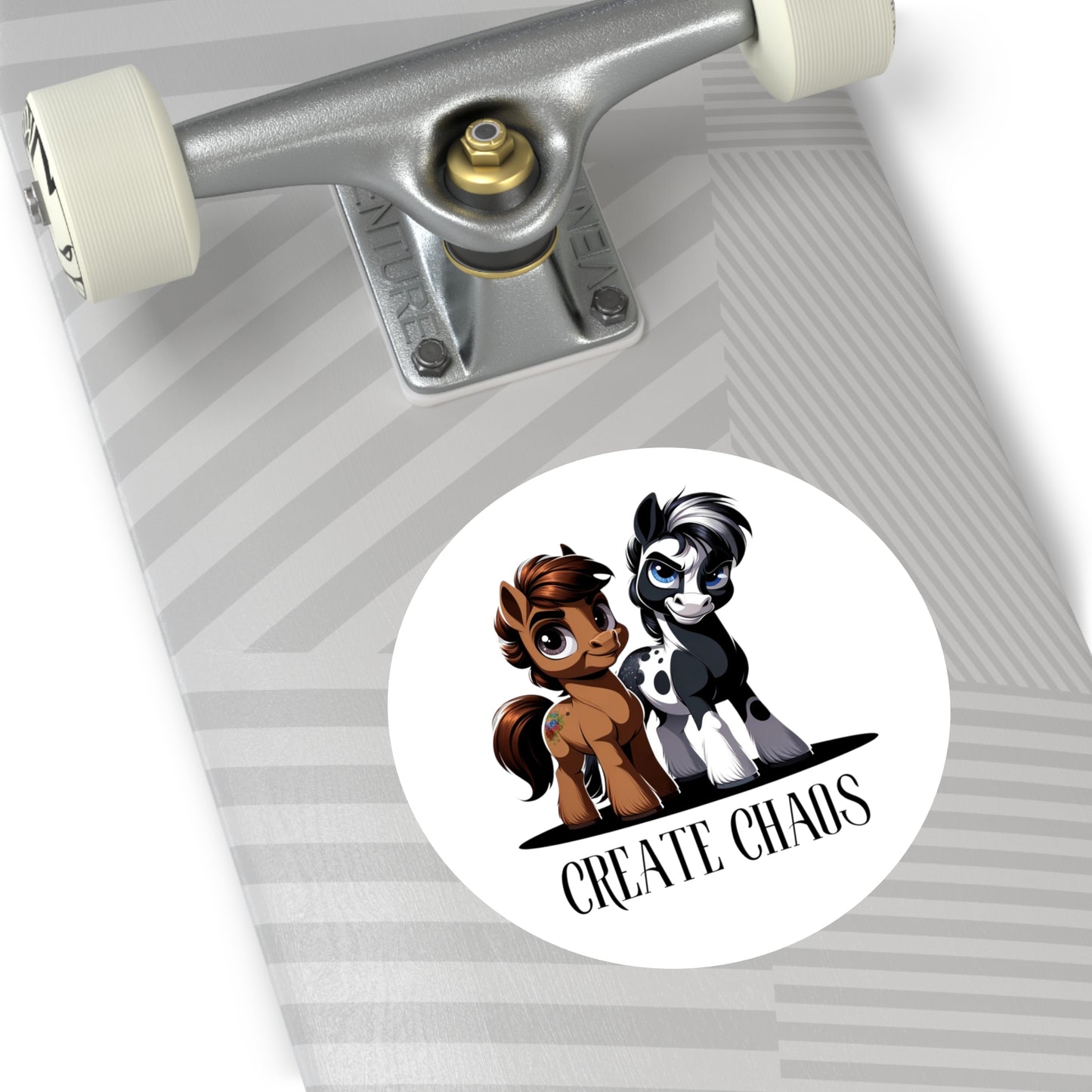 Create Chaos Vinyl Stickers