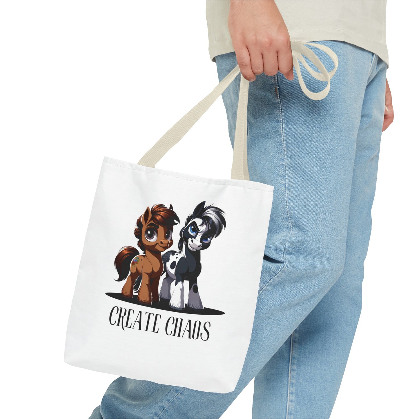 Create Chaos Tote Bag (AOP)