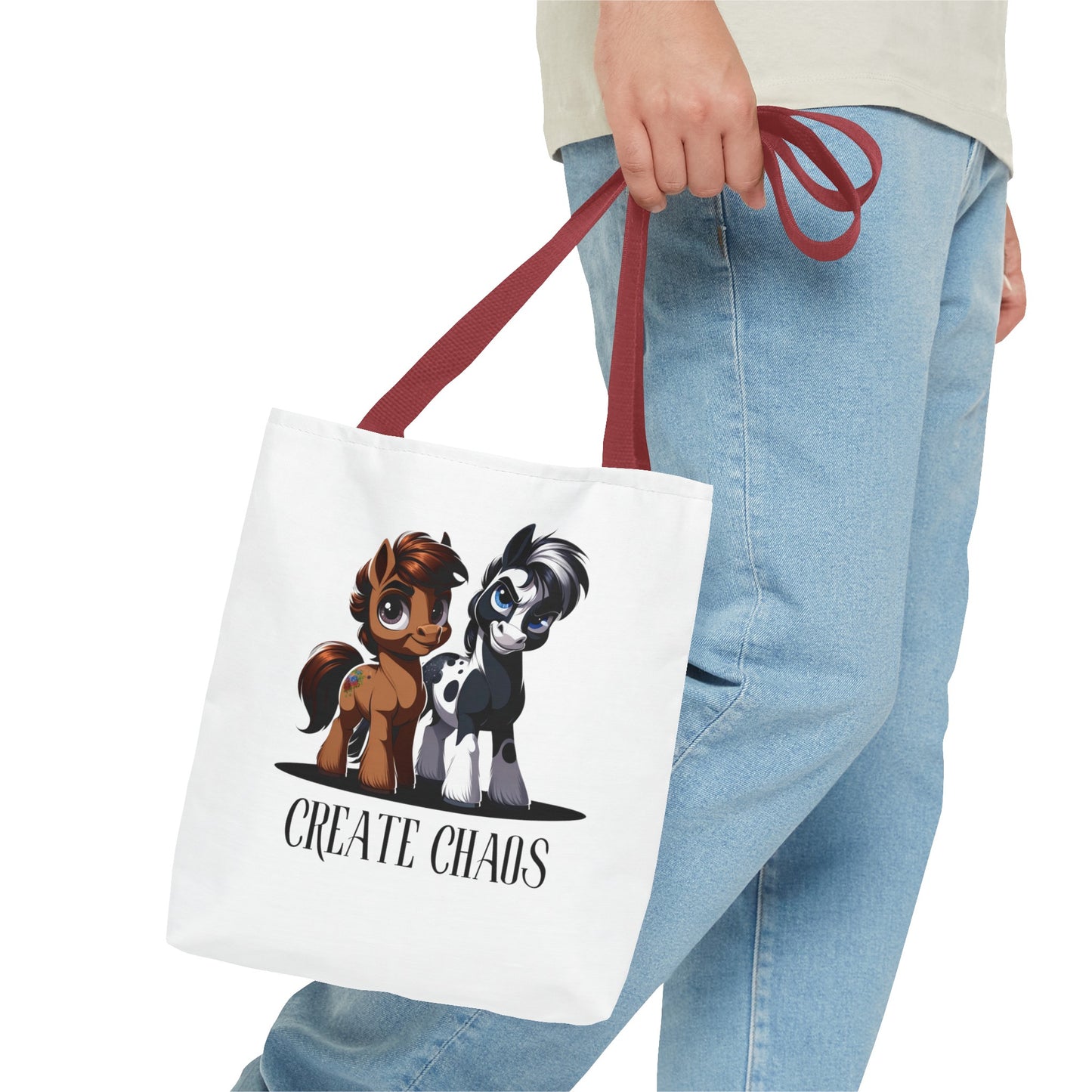 Create Chaos Tote Bag (AOP)