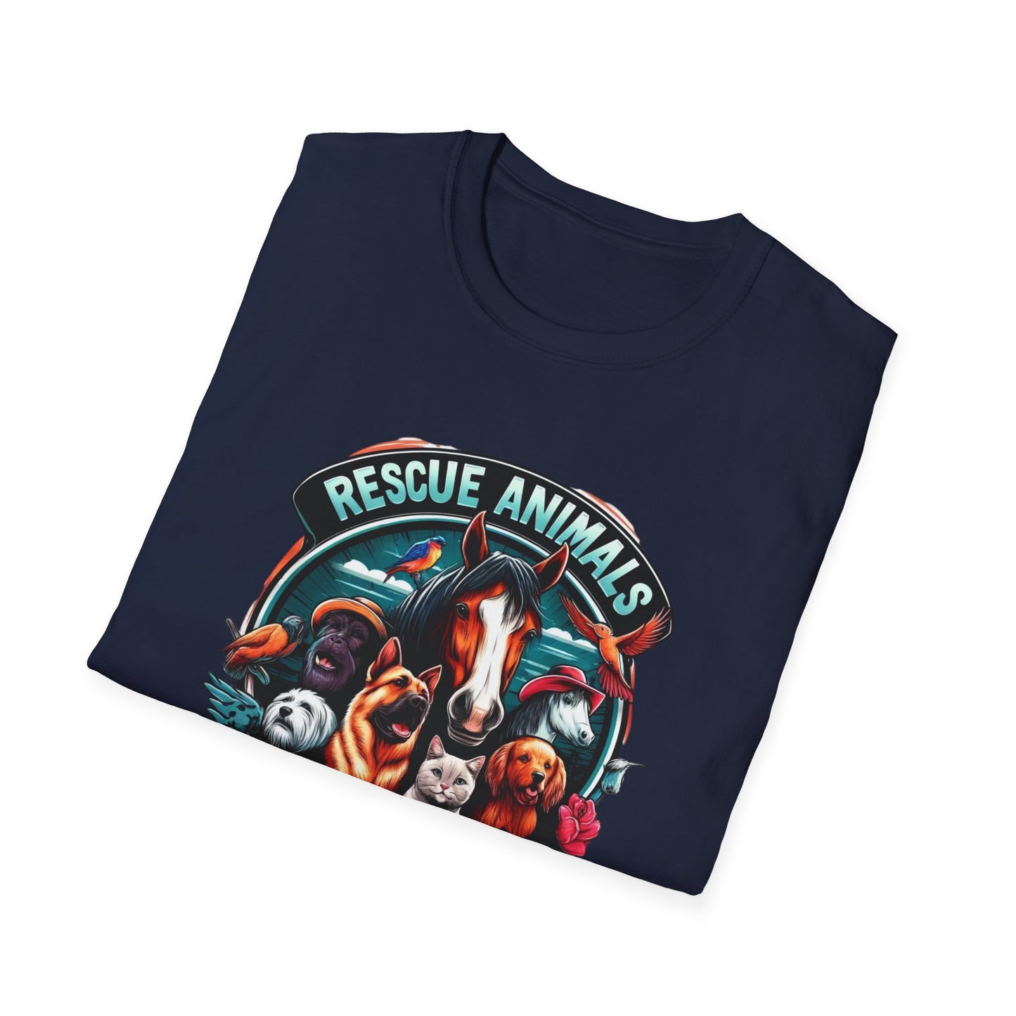 Rescue Animals Not Men T-Shirt
