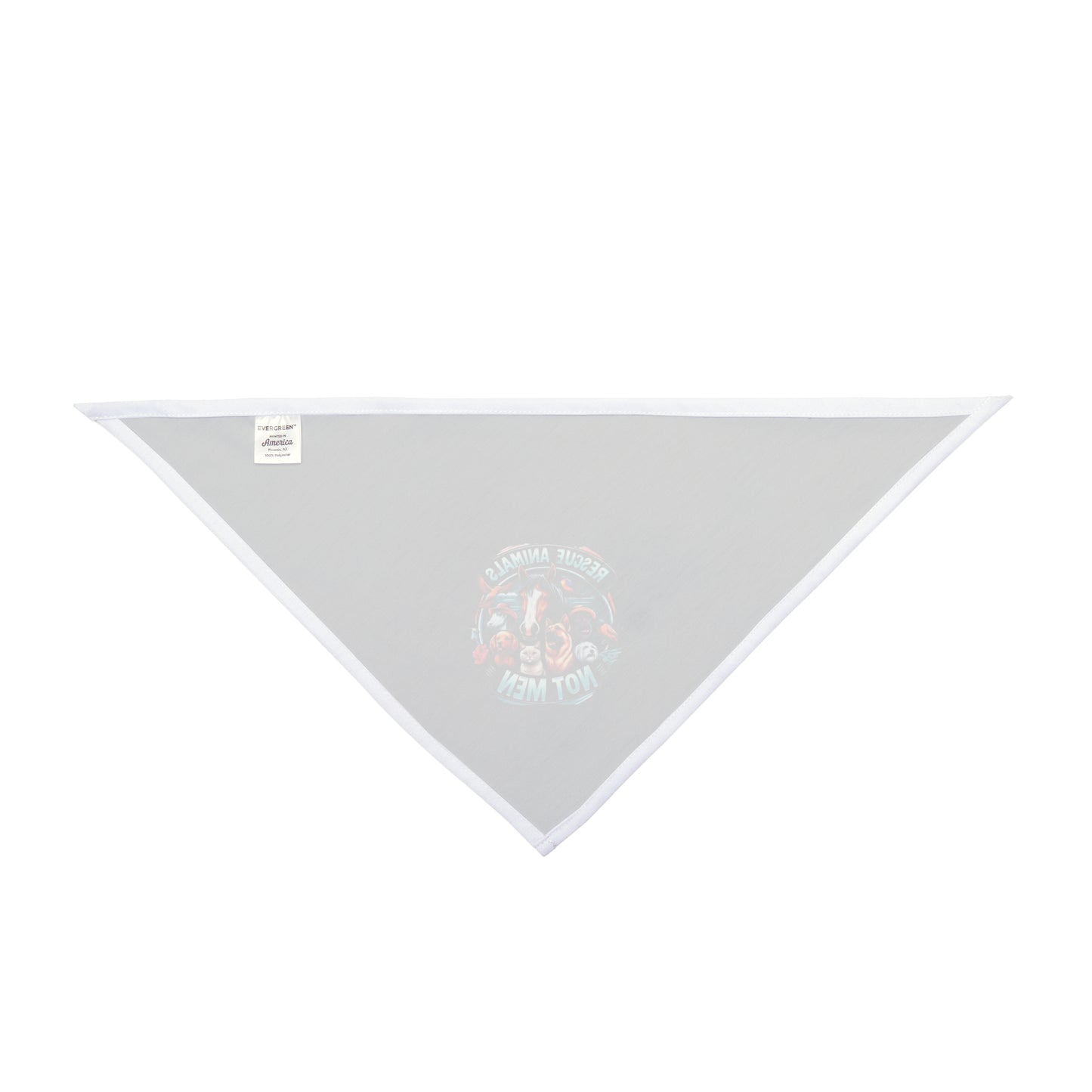 Rescue Animals Not Men Pet Bandana