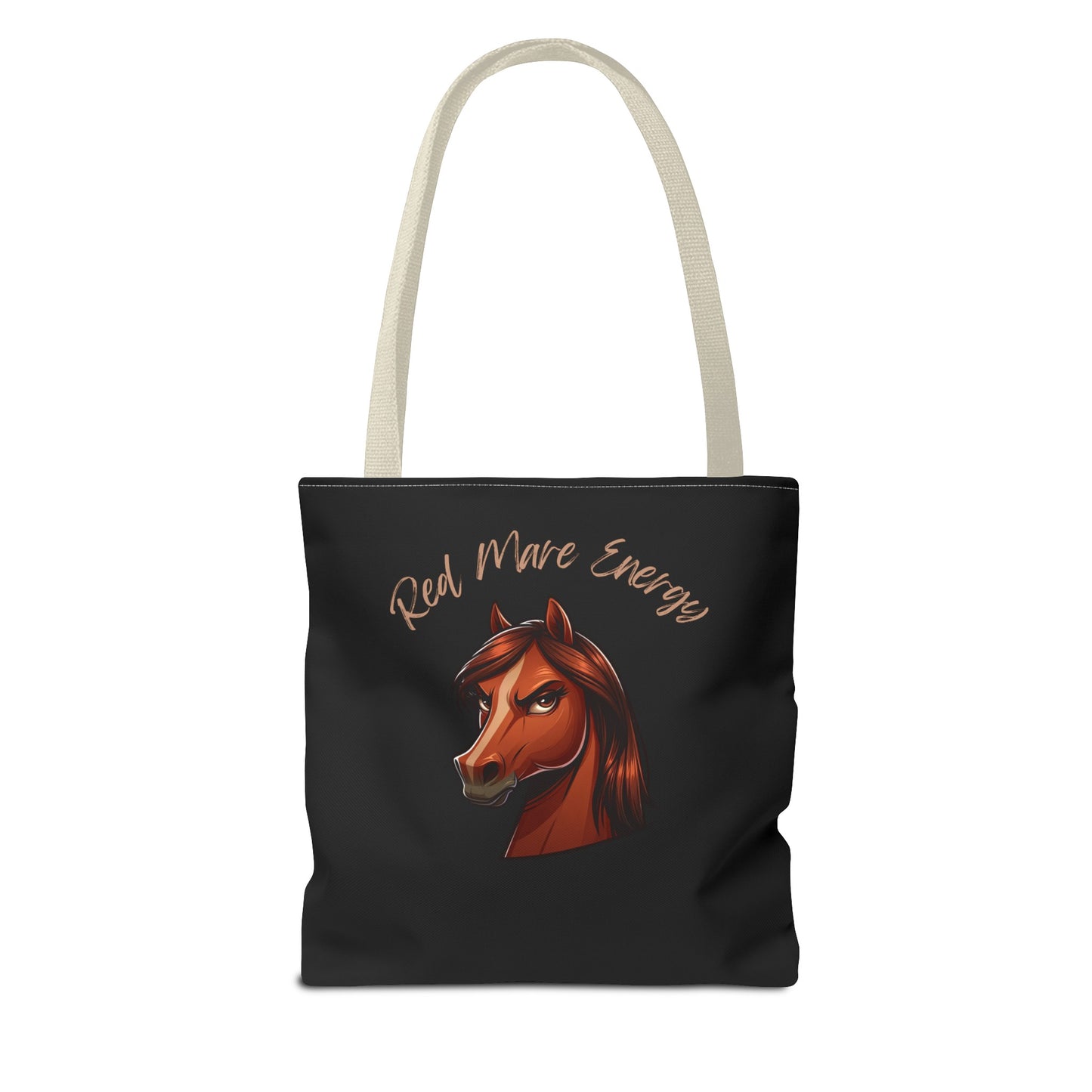 Red Mare Energy Tote Bag (AOP)