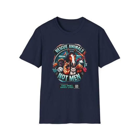 Rescue Animals Not Men T-Shirt