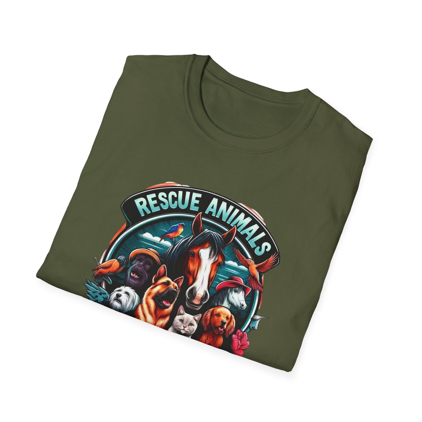 Rescue Animals Not Men T-Shirt