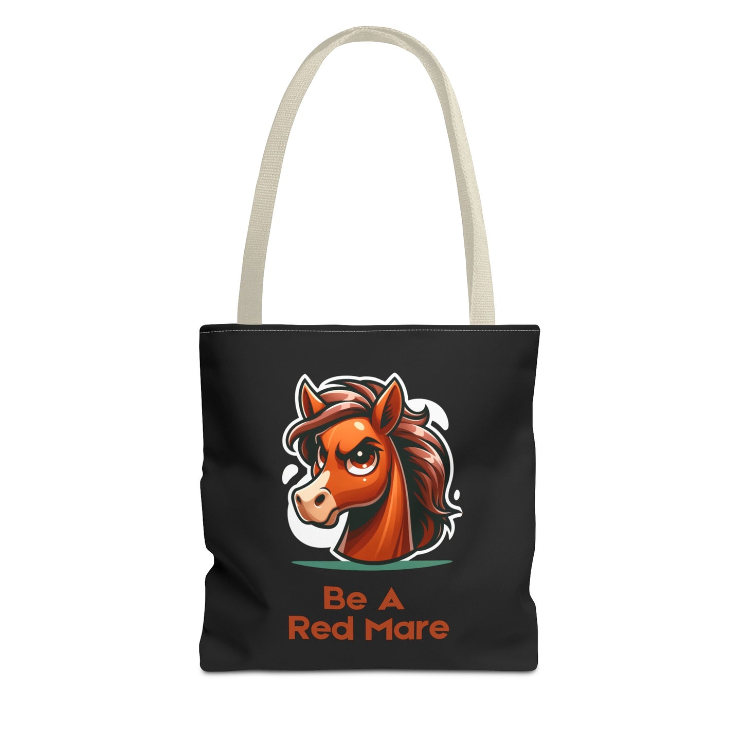 Be A Red Mare Tote Bag (AOP)