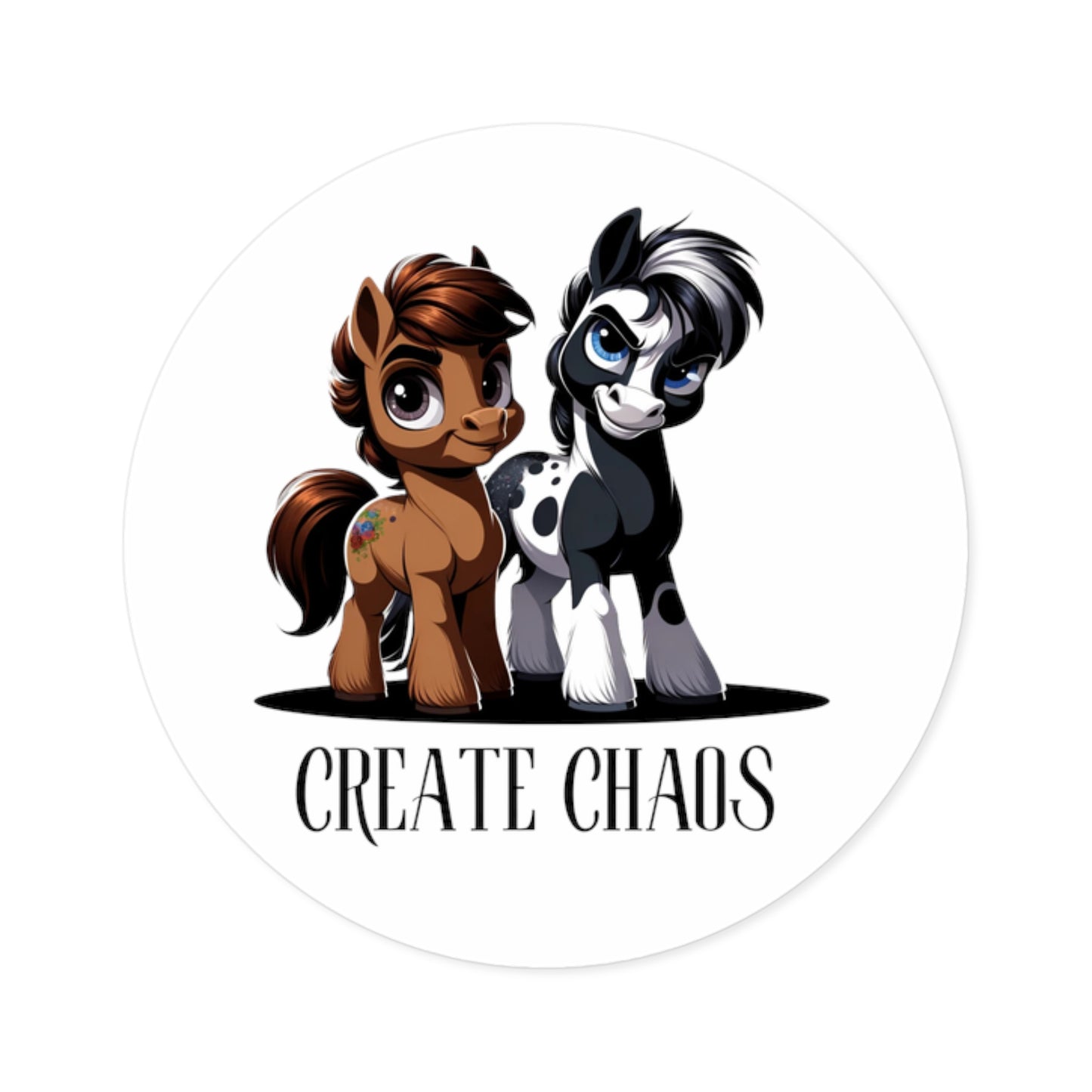 Create Chaos Vinyl Stickers