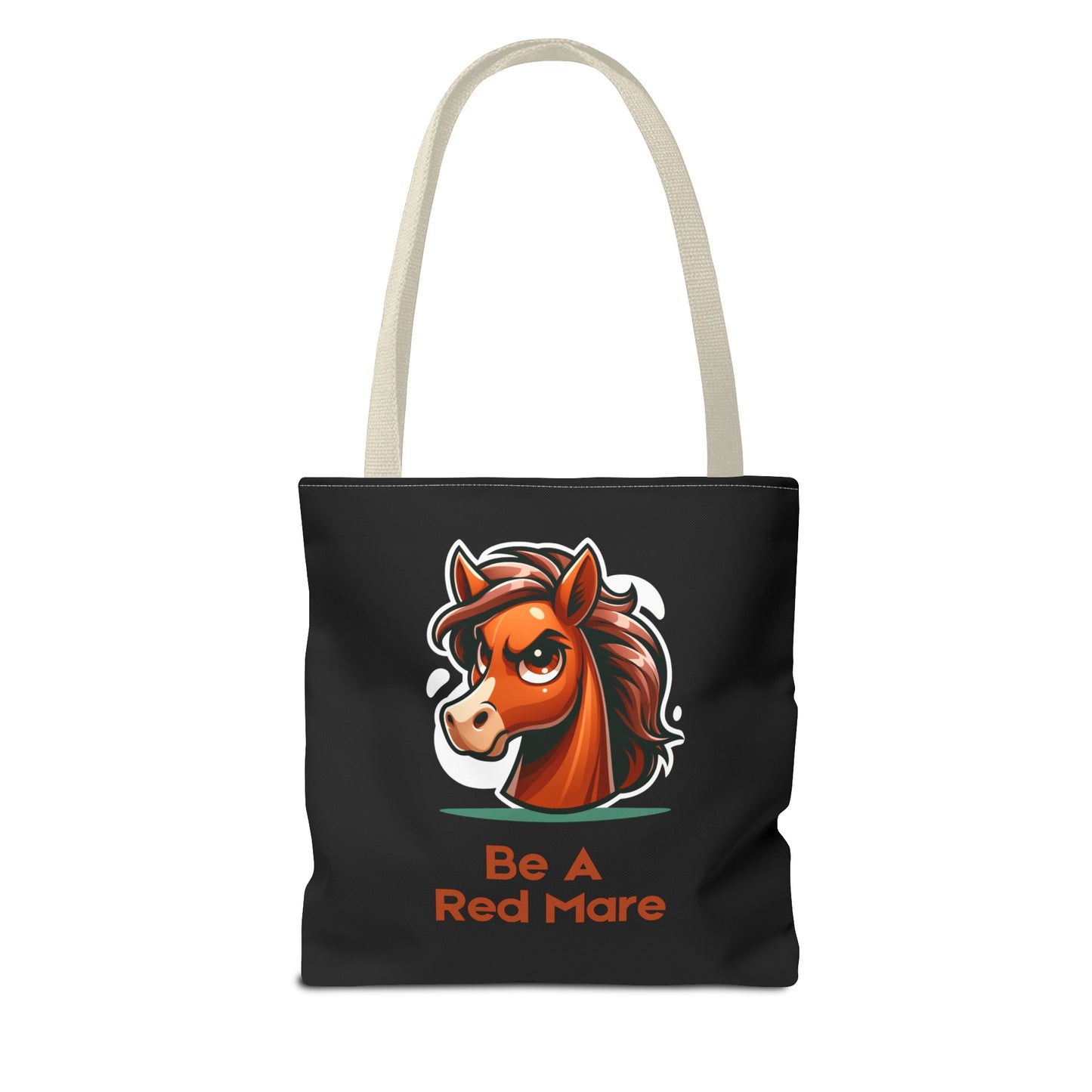 Be A Red Mare Tote Bag (AOP)
