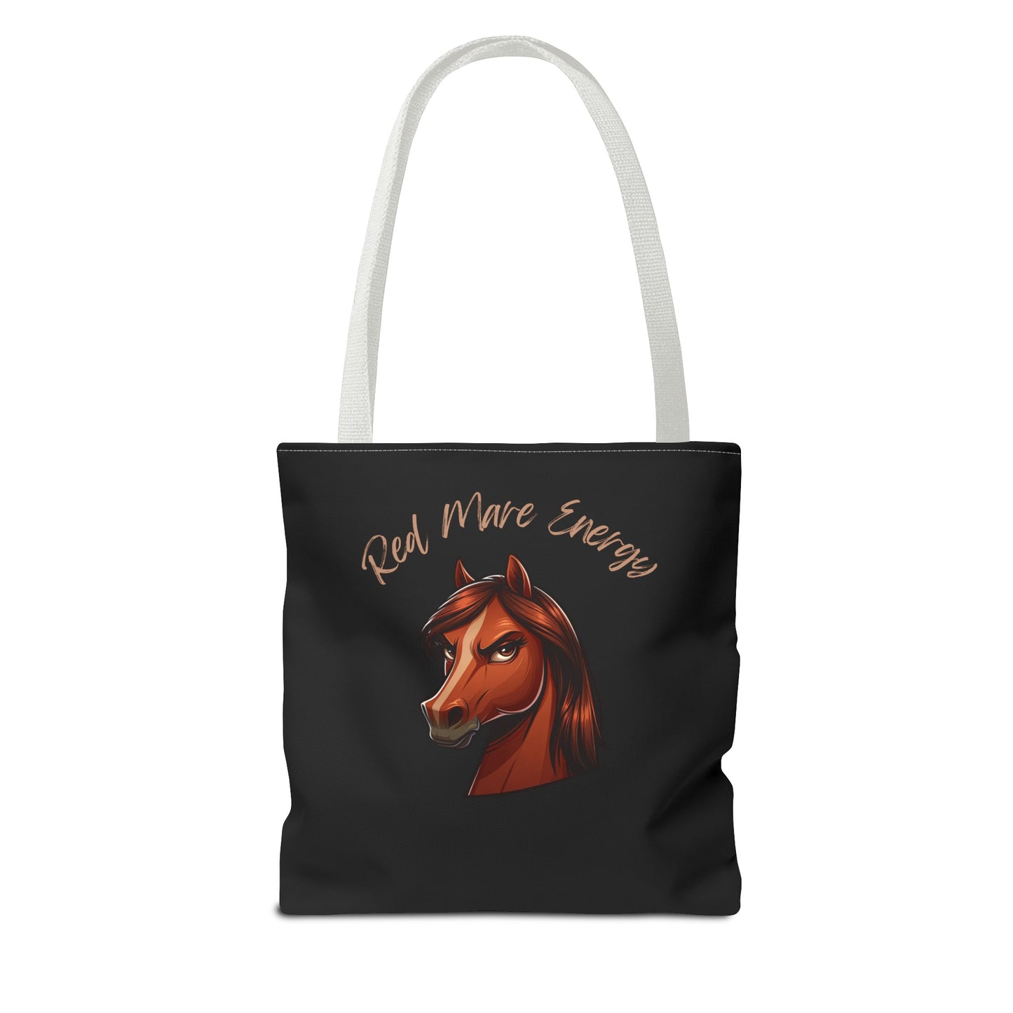 Red Mare Energy Tote Bag (AOP)