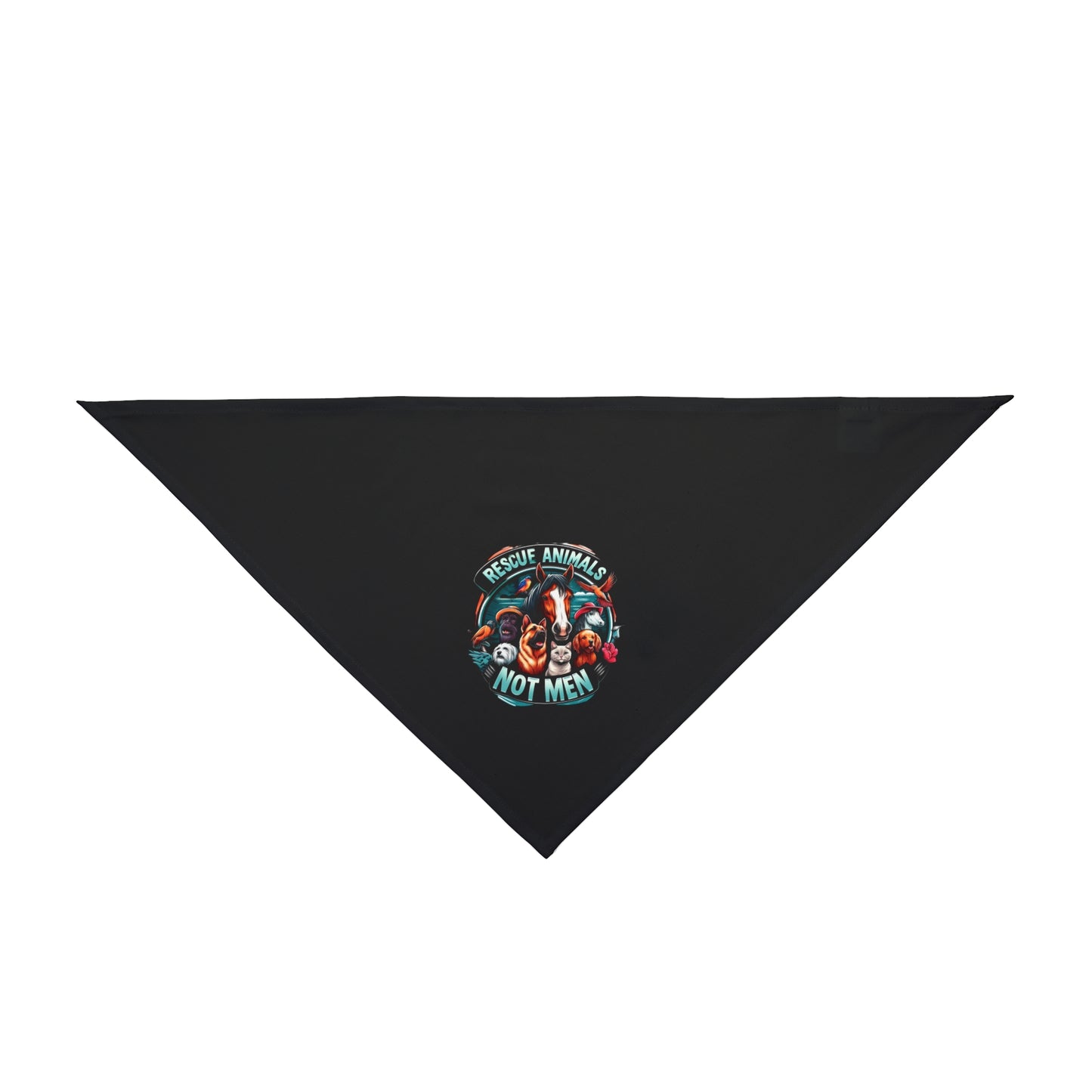 Rescue Animals Not Men Pet Bandana