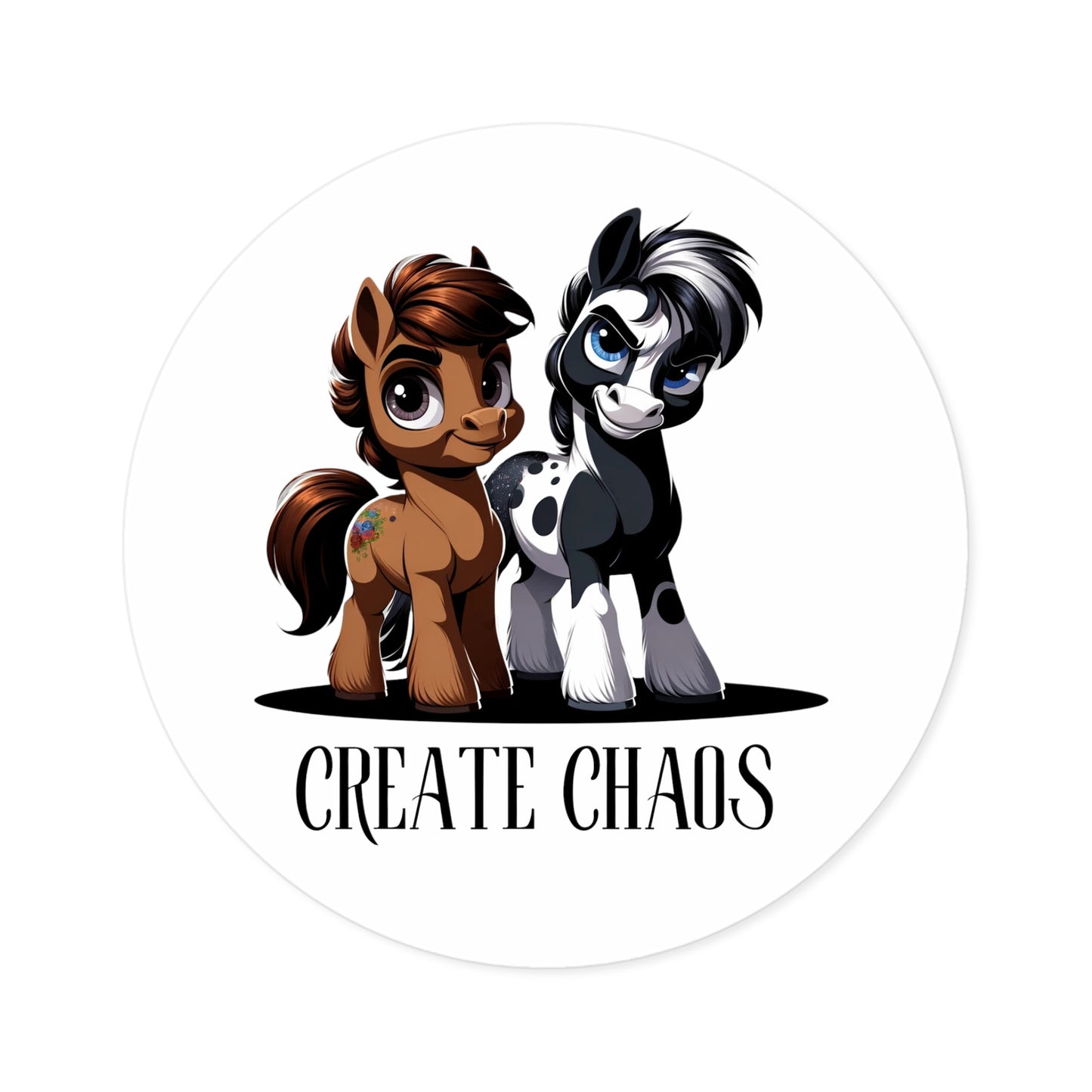 Create Chaos Vinyl Stickers