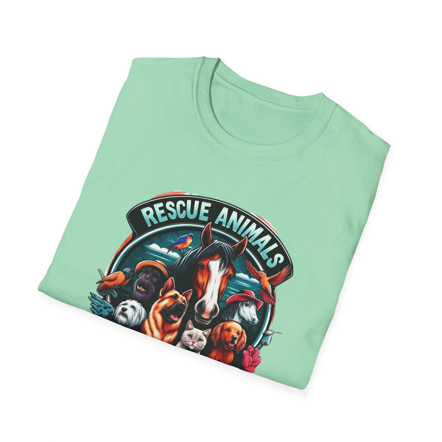 Rescue Animals Not Men T-Shirt
