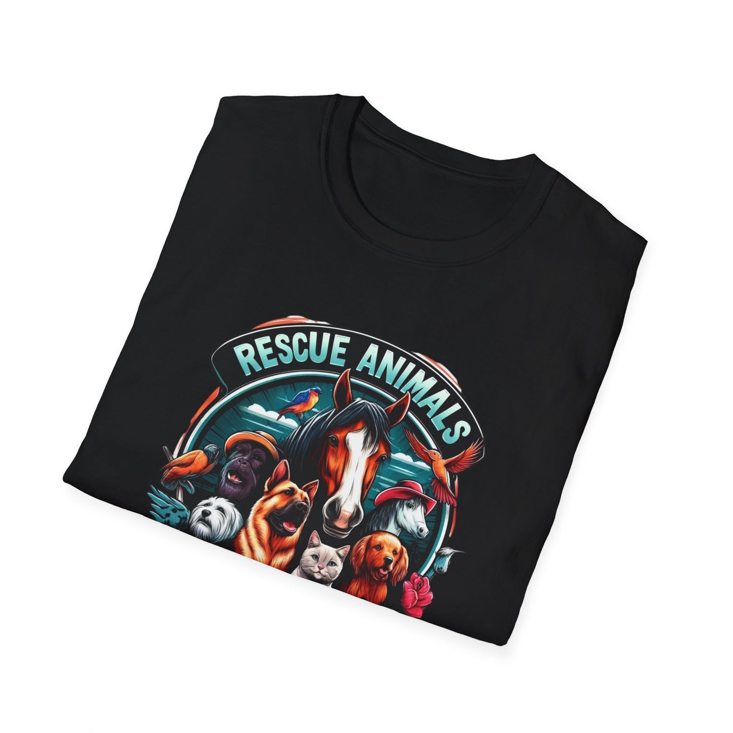 Rescue Animals Not Men T-Shirt