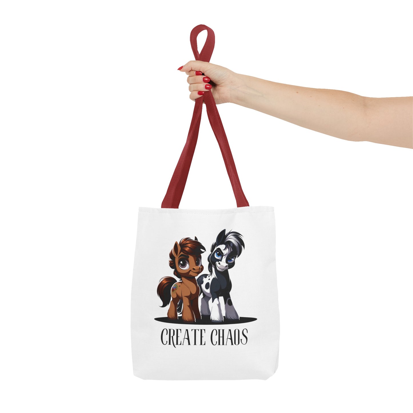 Create Chaos Tote Bag (AOP)