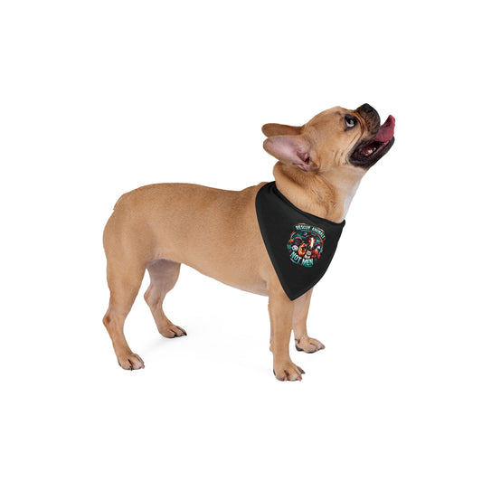 Rescue Animals Not Men Pet Bandana