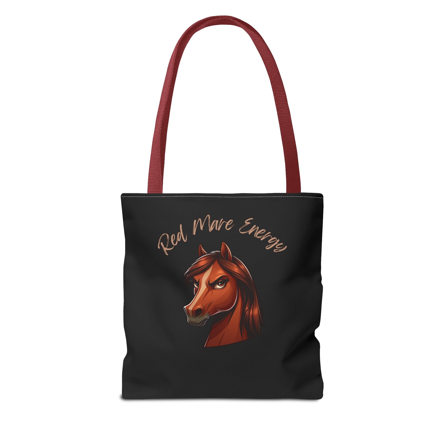 Red Mare Energy Tote Bag (AOP)