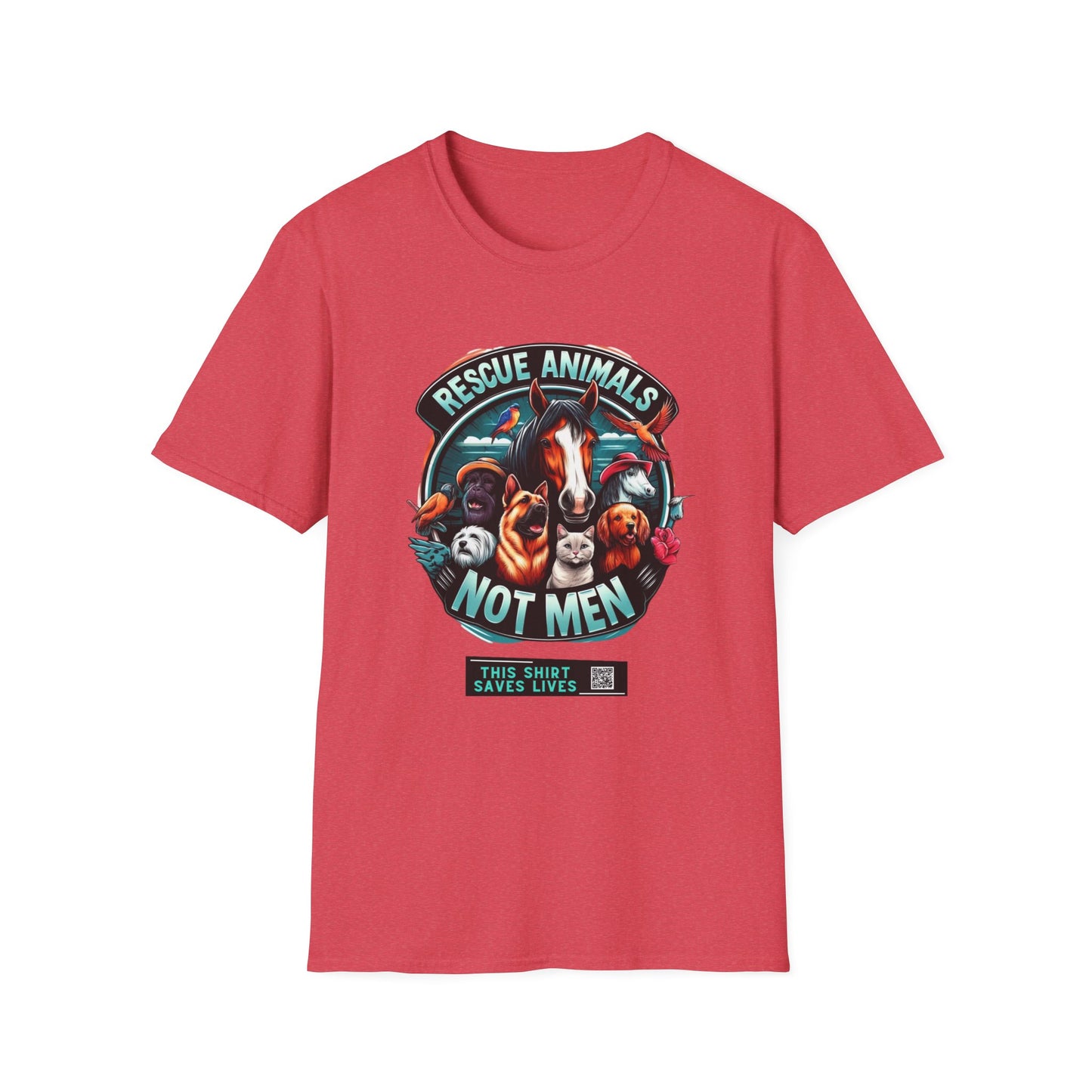 Rescue Animals Not Men T-Shirt
