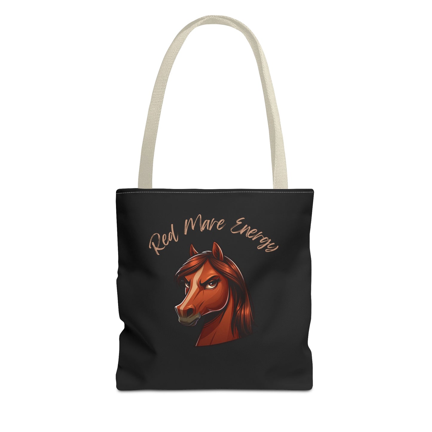 Red Mare Energy Tote Bag (AOP)